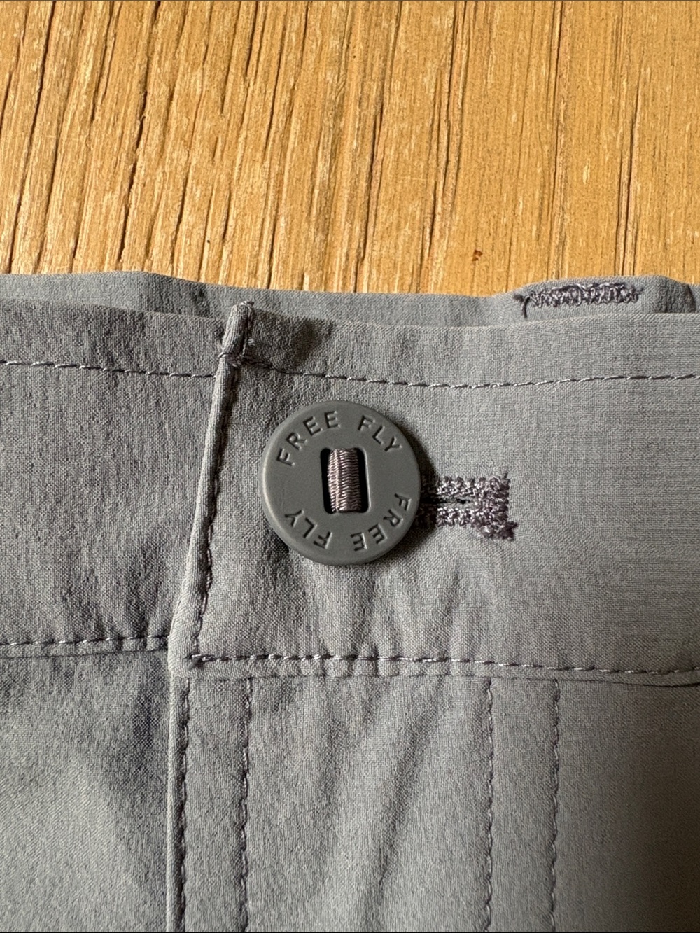 Free Fly Men's Flat Front Shorts in Grey